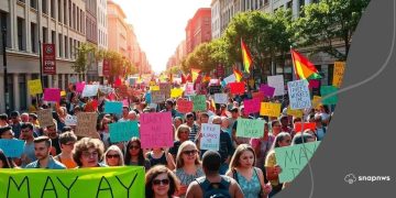 May Day protests across the U.S. attract attention