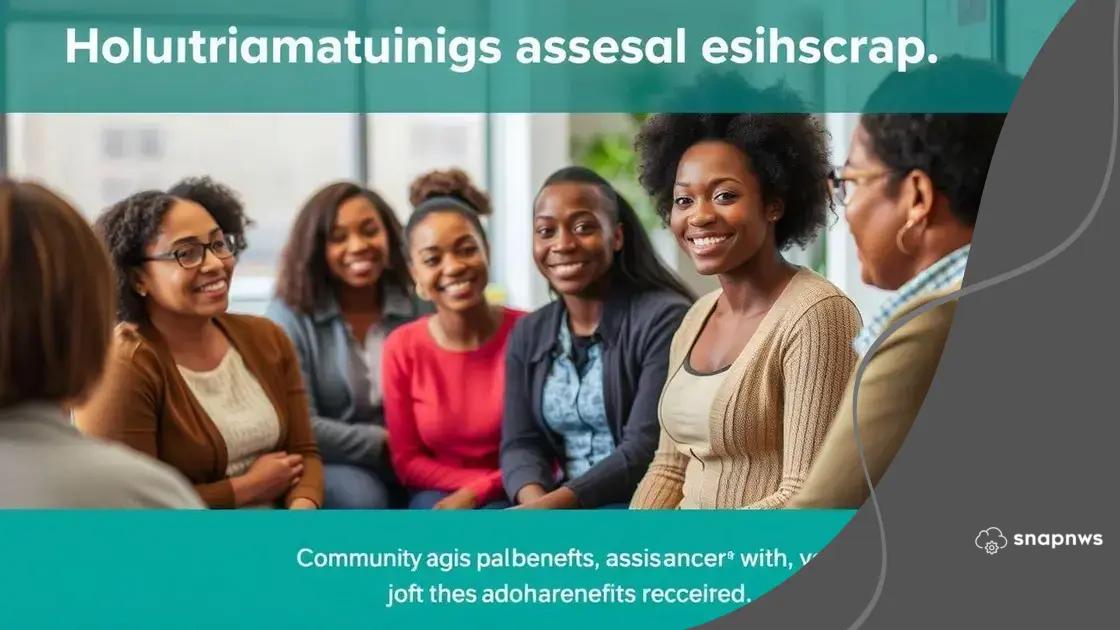 Types of assistance available