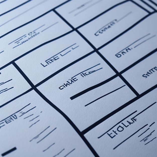 A close-up of a bank statement highlighting different sections with annotations explaining what each section represents, such as 