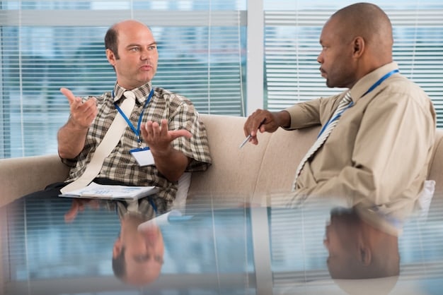 A person confidently saying no in a business meeting, demonstrating assertive communication and boundary setting.
