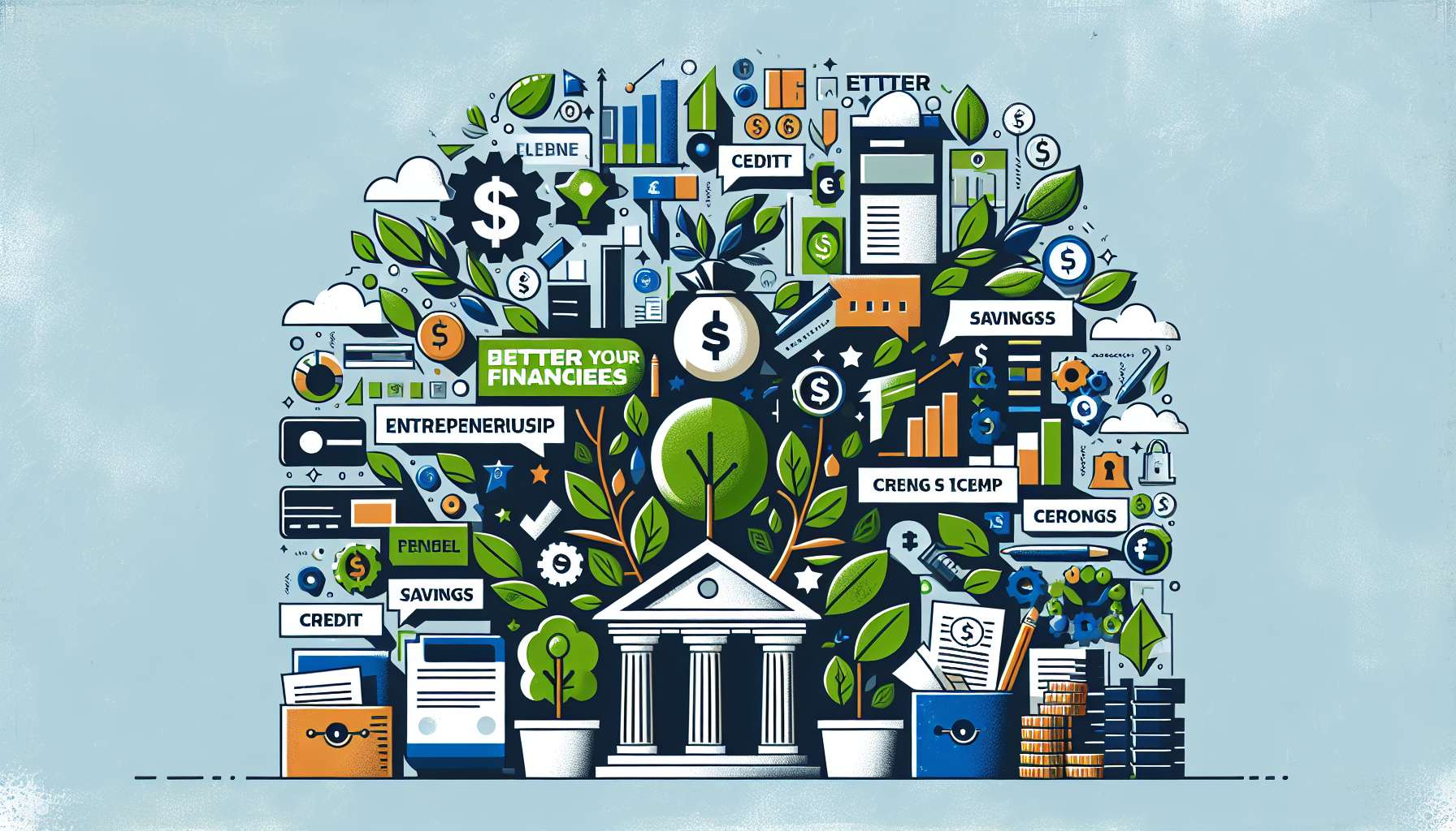 Optimiza Tus Finanzas: Emprender, Ahorrar y Controlar Tu Crédito