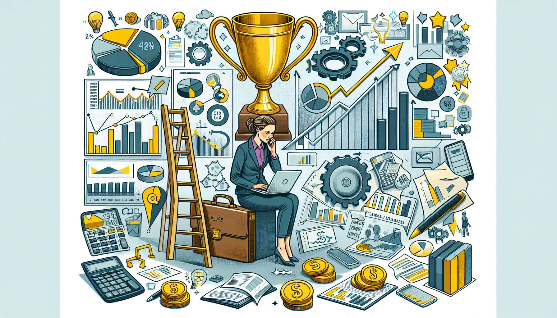 Manual esencial para emprendedores: Gestión financiera y triunfo en los negocios