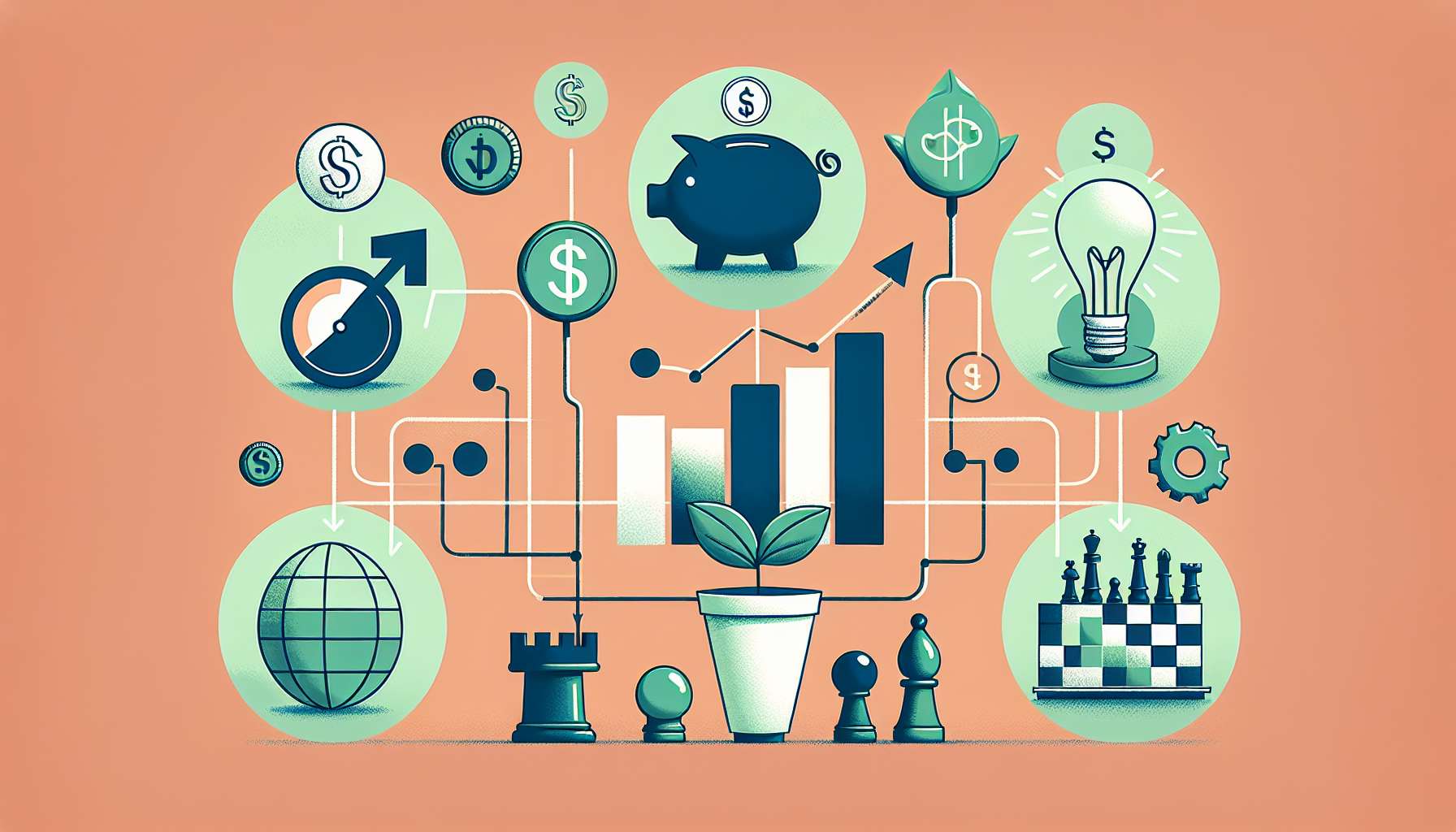 Optimiza tus finanzas y emprende con éxito: cinco estrategias clave