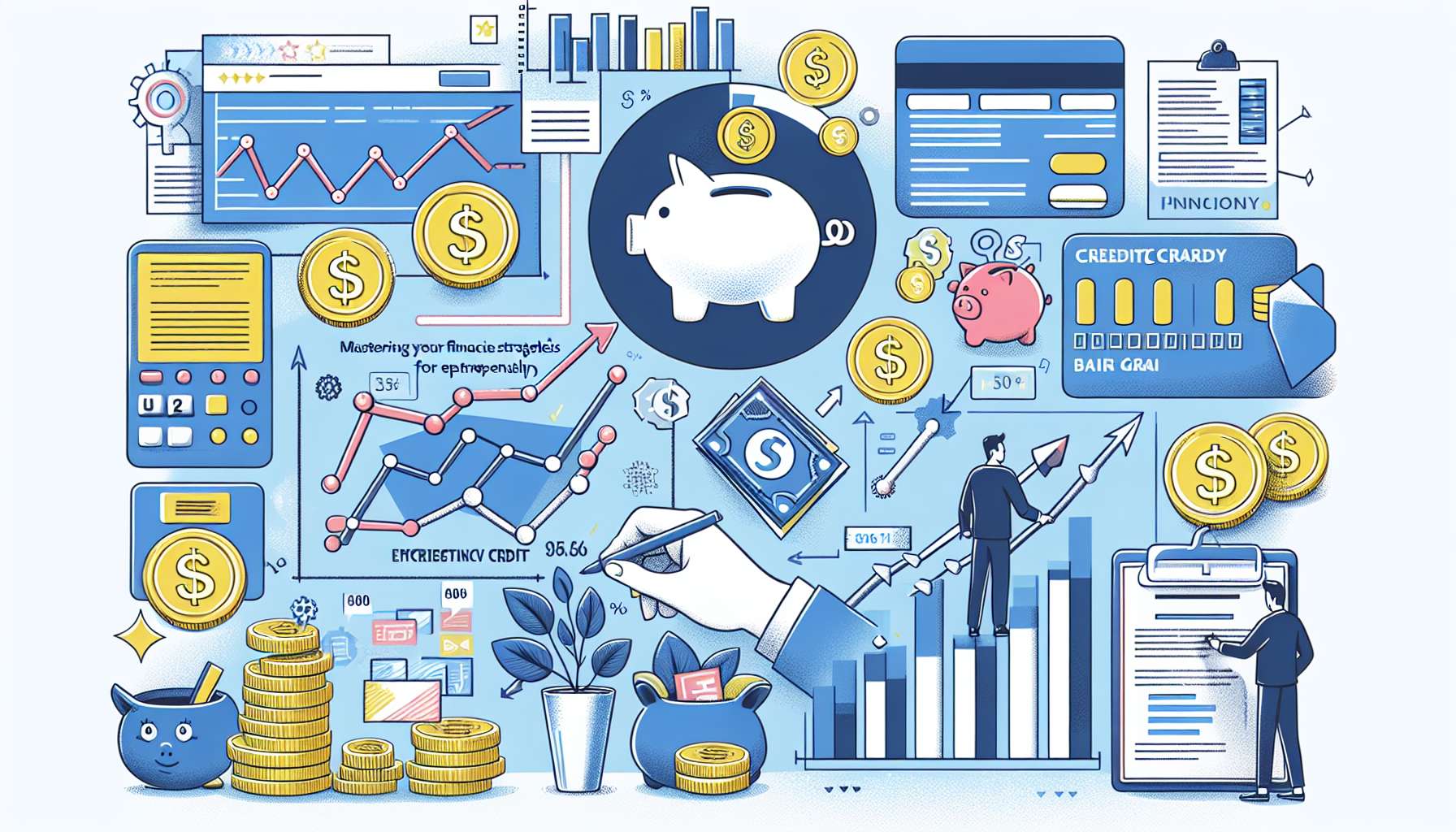 Domina tus Finanzas: Claves para Emprender y Controlar Créditos con Éxito